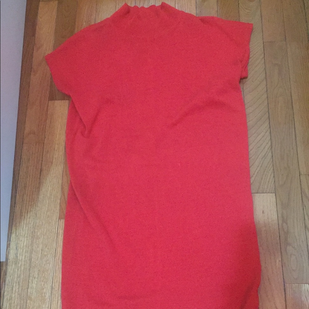 Red vintage short sleeve Escada mini dress